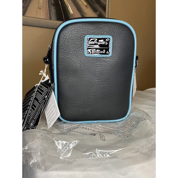 Disney Parks 2023 Loungefly  Crossbody Tron Bag Enter the  Grid Lights Up New main image 6